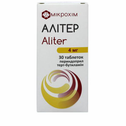 Світлина Алітер таблетки 4 мг №30